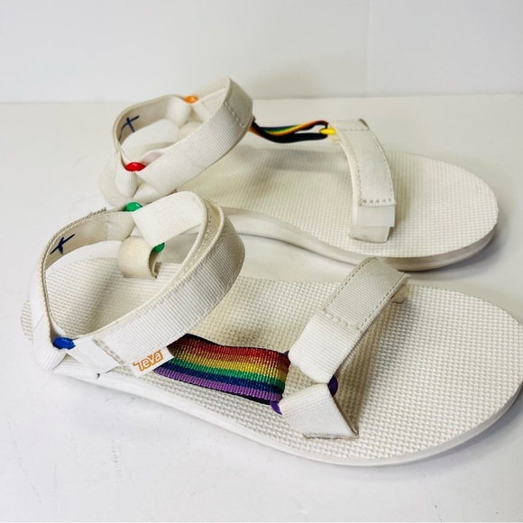 Teva Women's Original Universal Pride Strap Sandals SIZE 9 - Picture 2 of 8
